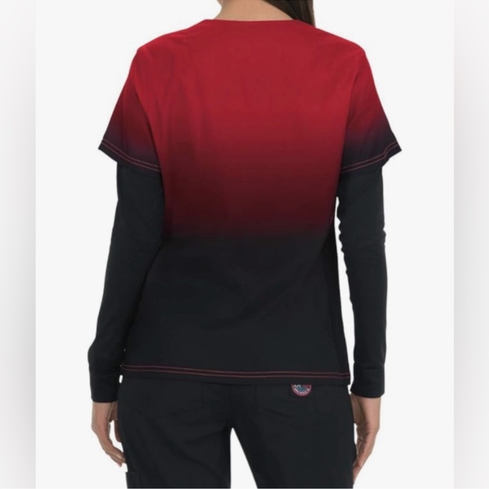 koi Red and Black Short Sleeve Tee - Picture 2 of 12